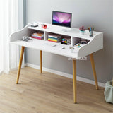 Simple Office Desk Double Layer