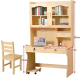 Office Desk Mesa Computer Table With Bookshelf